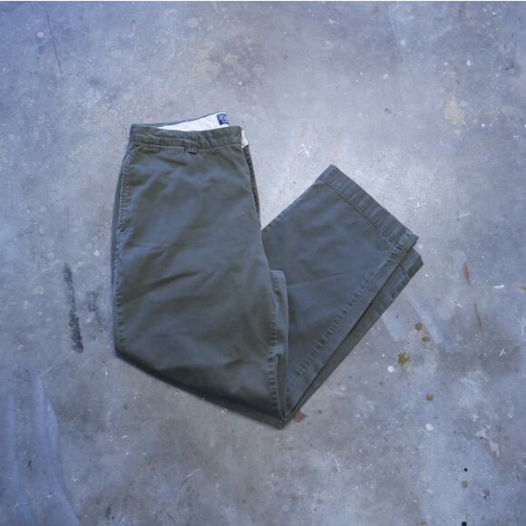 Vintage 90s Polo Ralph Lauren Men’s Philip Pants Olive Green - Picture 1 of 8